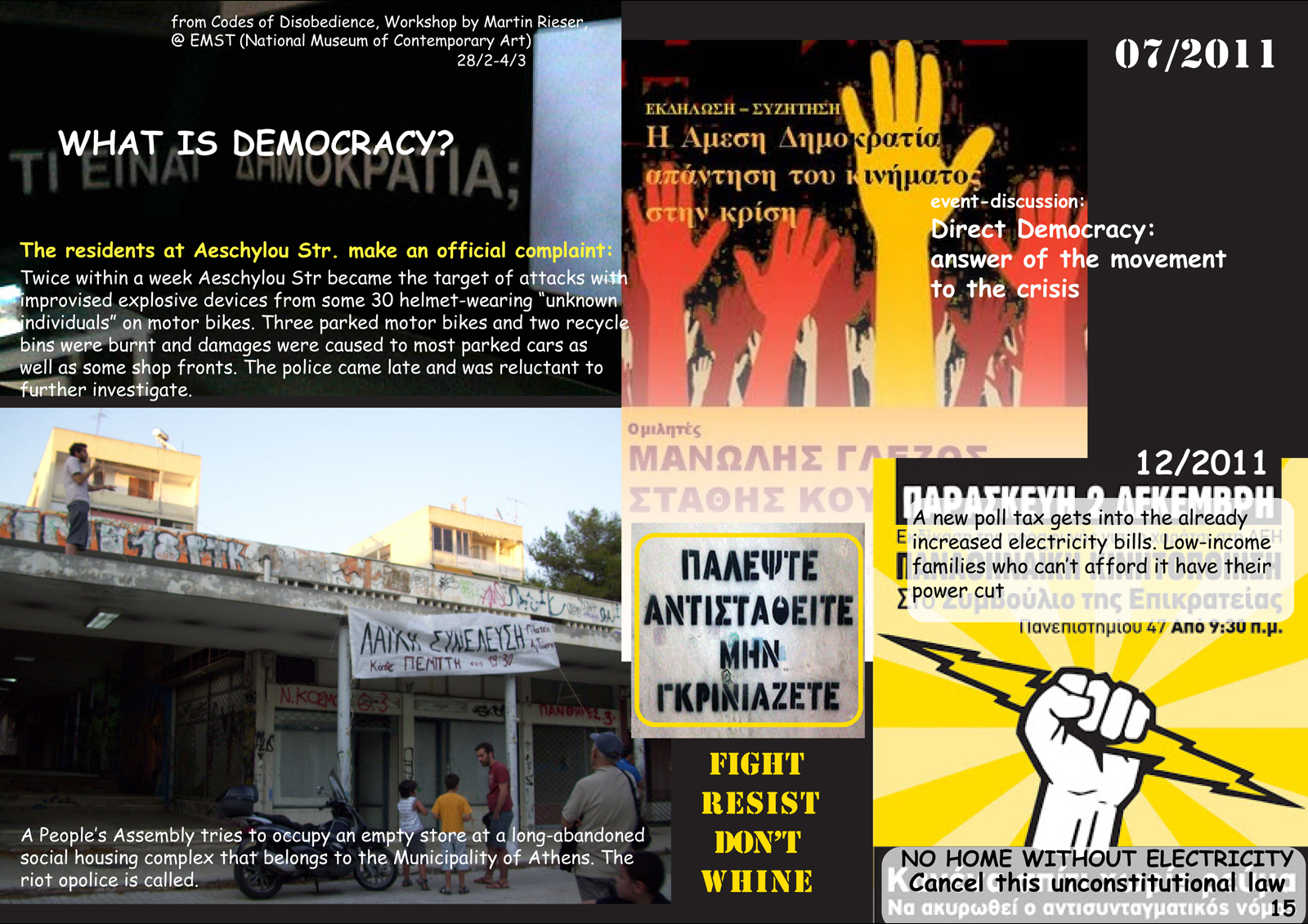 A Greek Crisis Diary 2008-2016