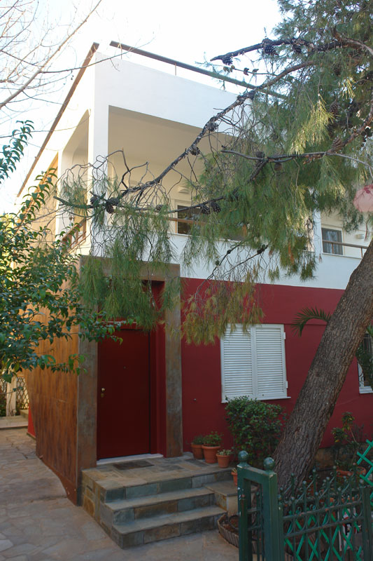 Transformed house at Papagou, Athens
